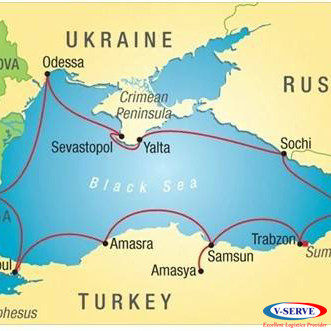 รัสเซียแจ้งเตือนเรือสินค้าบางส่วนที่ยังให้บริการขนส่งสินค้าในทะเลดำ